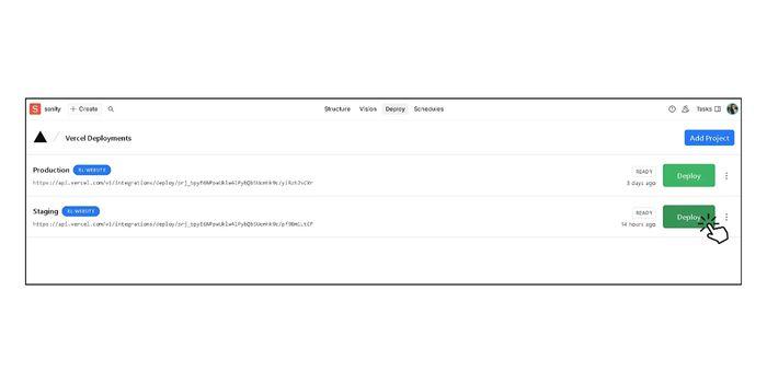 Staging Environment for Easy Updates