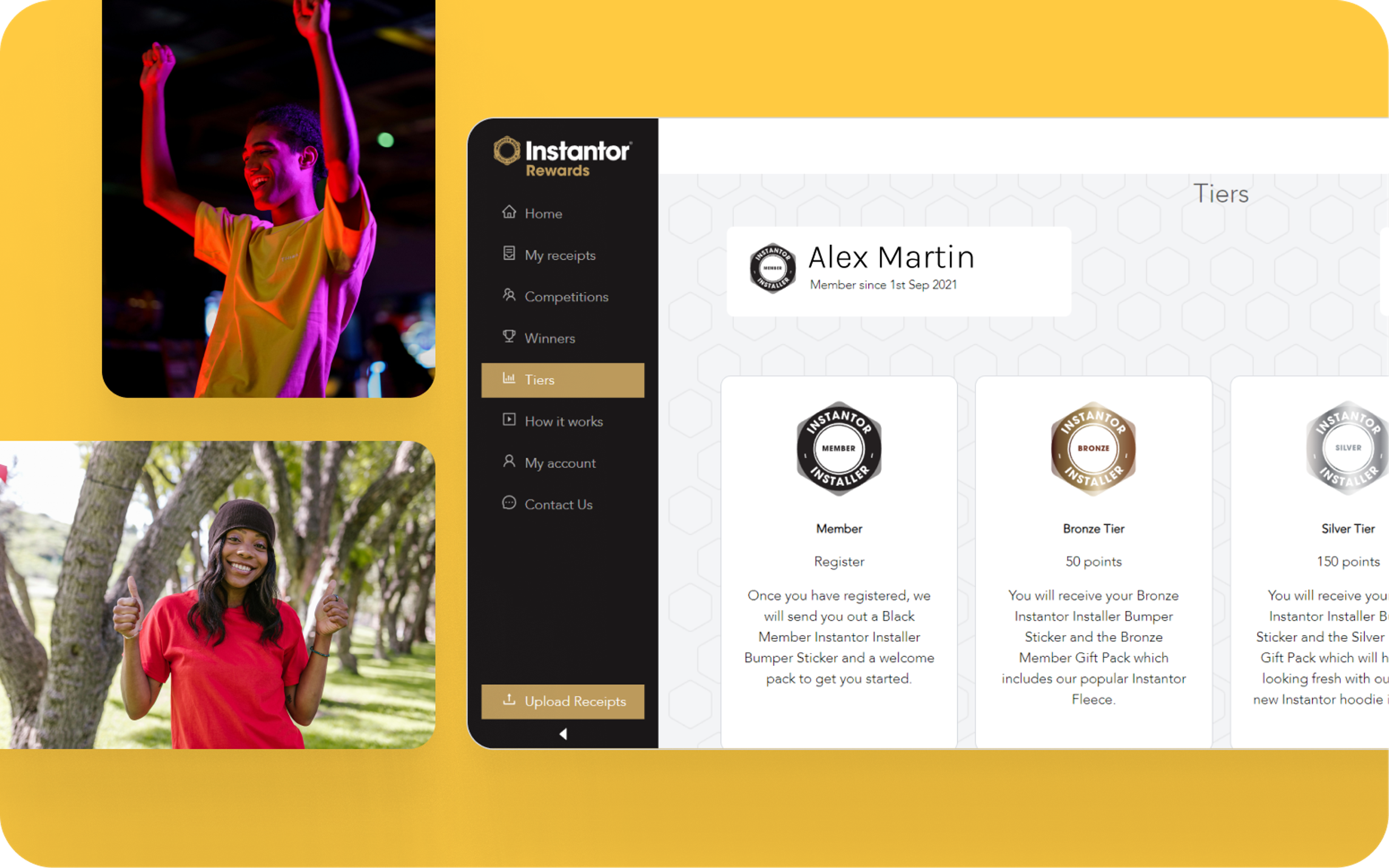 Case Study of loyalty and rewards web and mobile app
