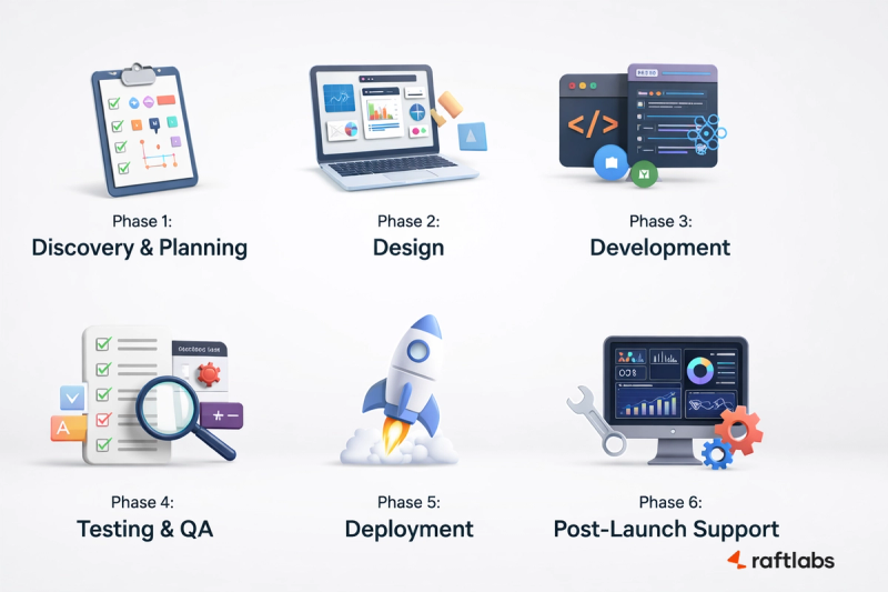 Web App Development Process Stages Web App Development Process Stages