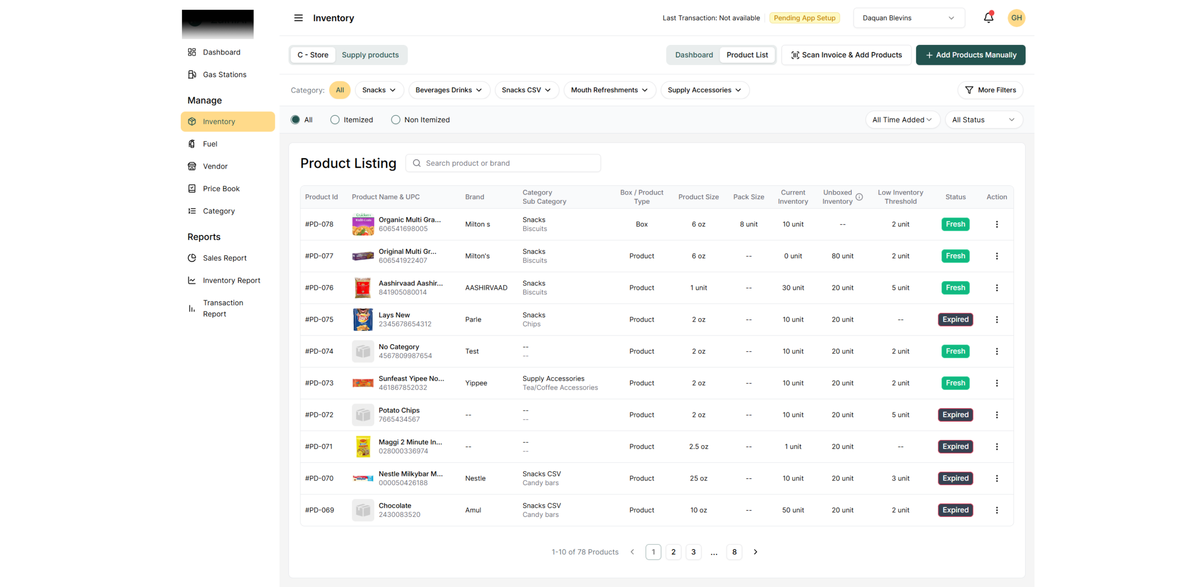 Inventory Management