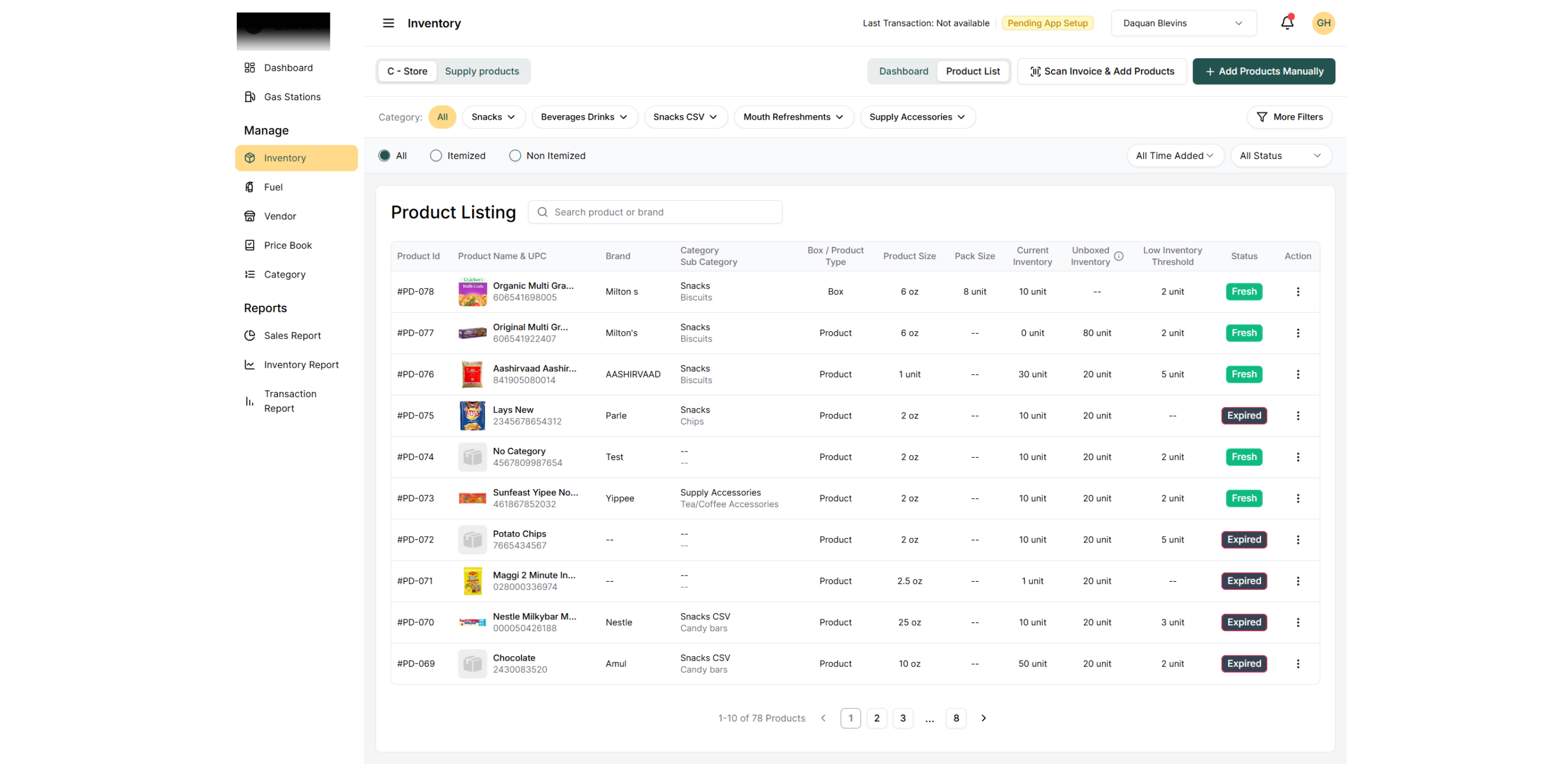 Inventory Management