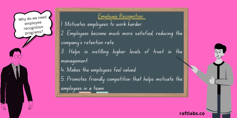 Benefits of employee recognition programs in the working environment
