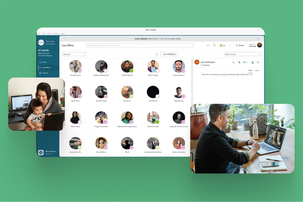 Hybrid Remote Working App Hybrid Remote Working App