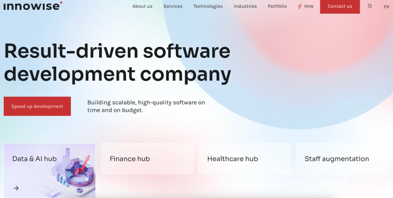 innowise homepage image innowise homepage image