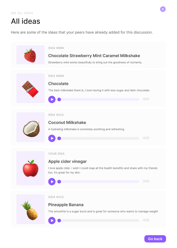 Dynamic Discussion Tables