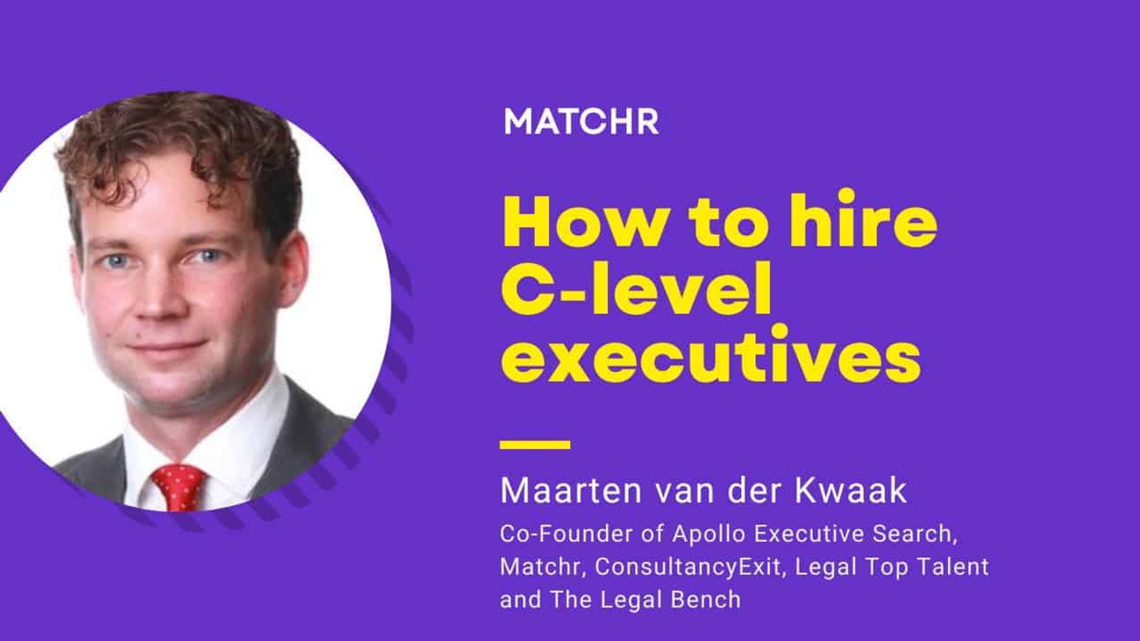 How to hire C-level executives&nbsp;