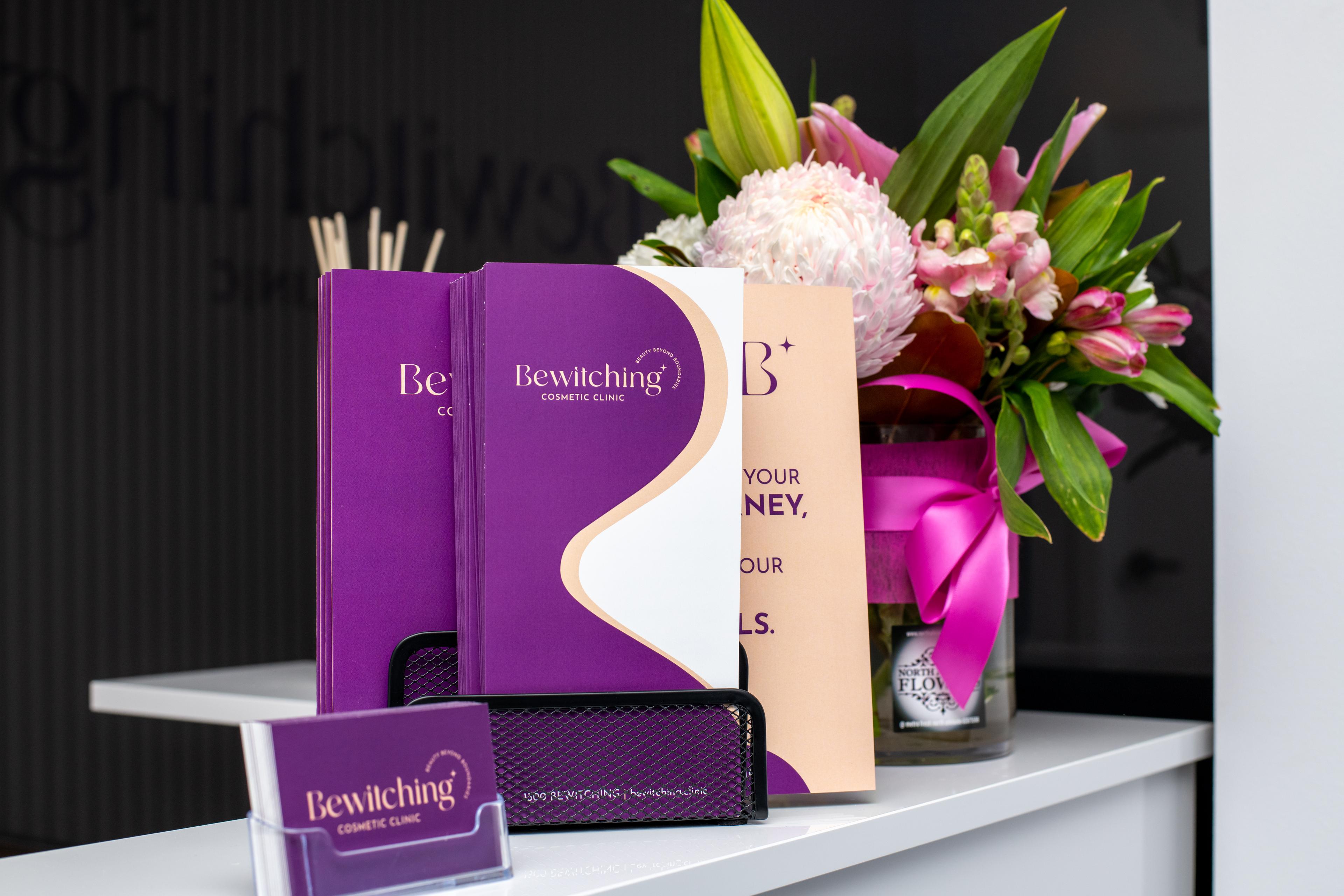 Bewitching brochure and business card