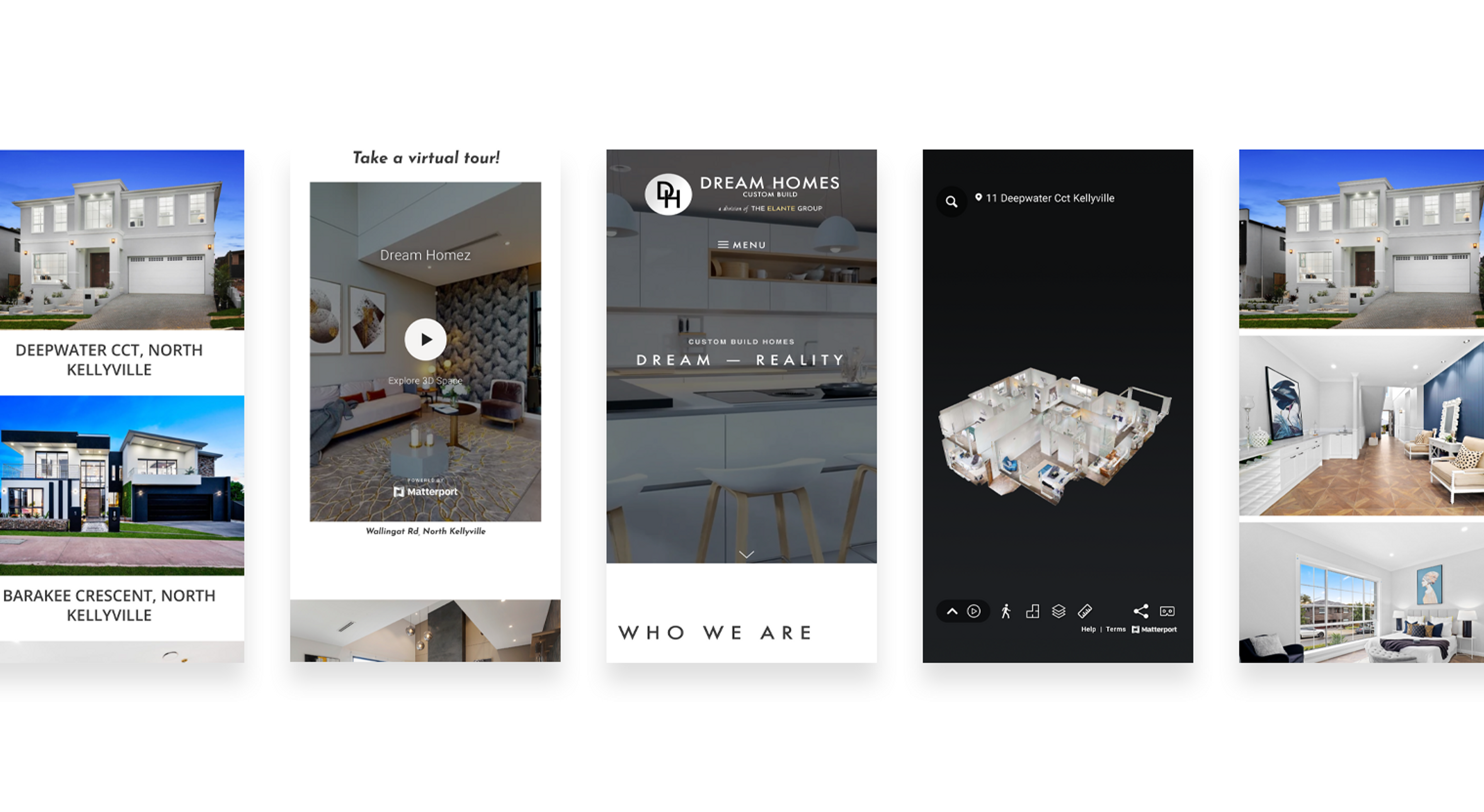 Dream Homes Custom Build Website