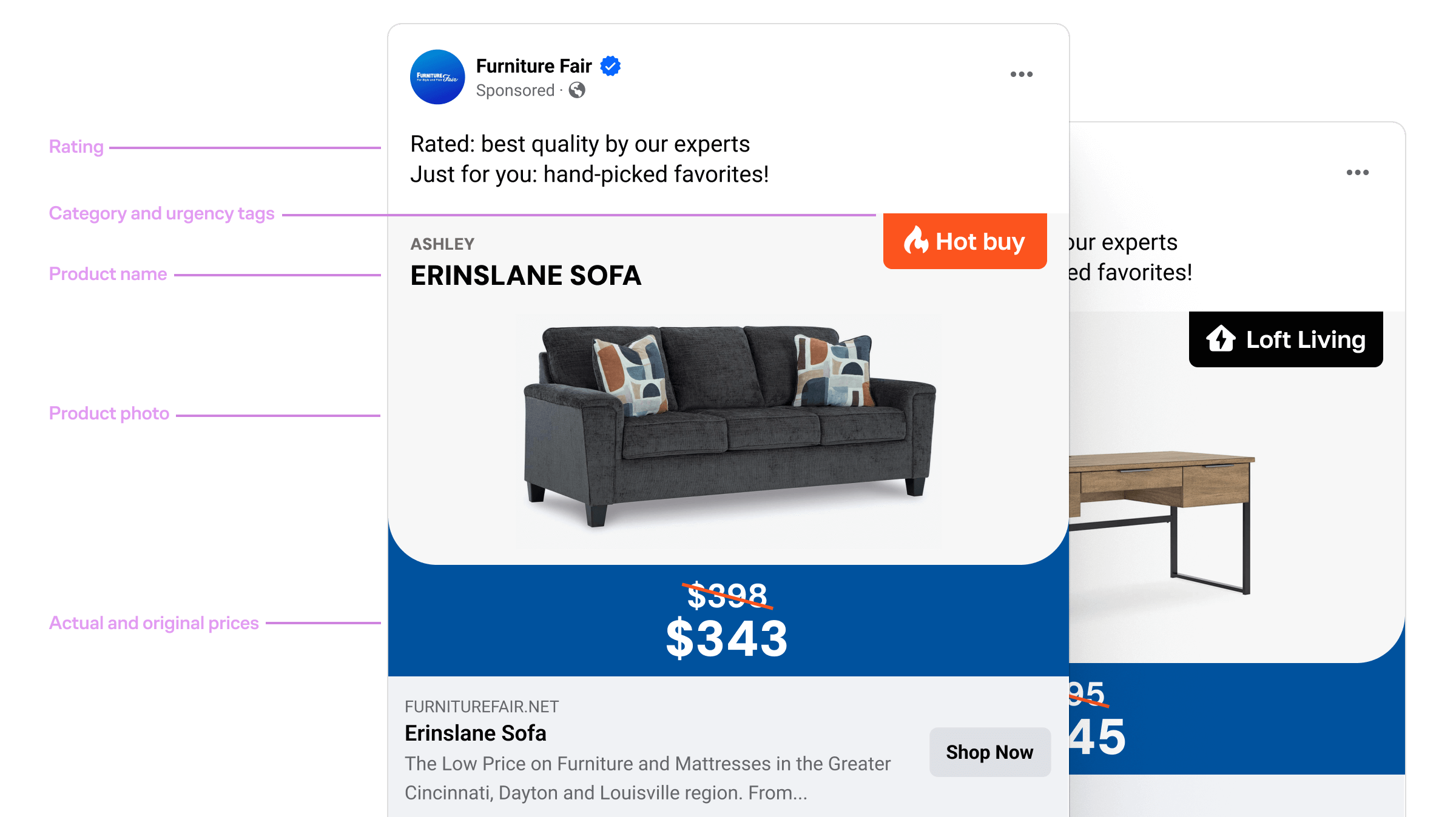 Flexible styling keeps everything on-brand and looking sharp
