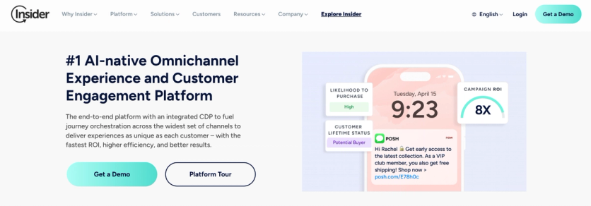 Customer profile in Insider One