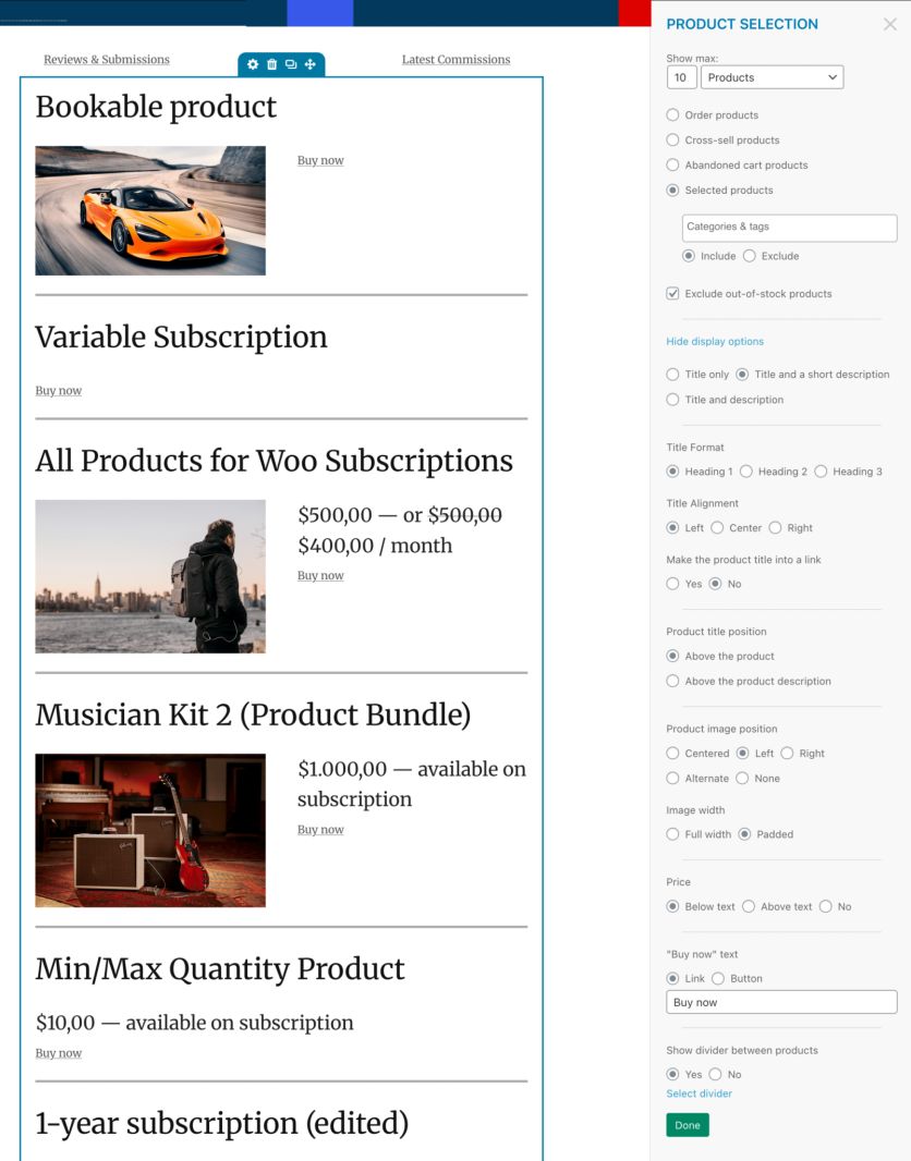 MailPoet’s email editor in the WordPress admin