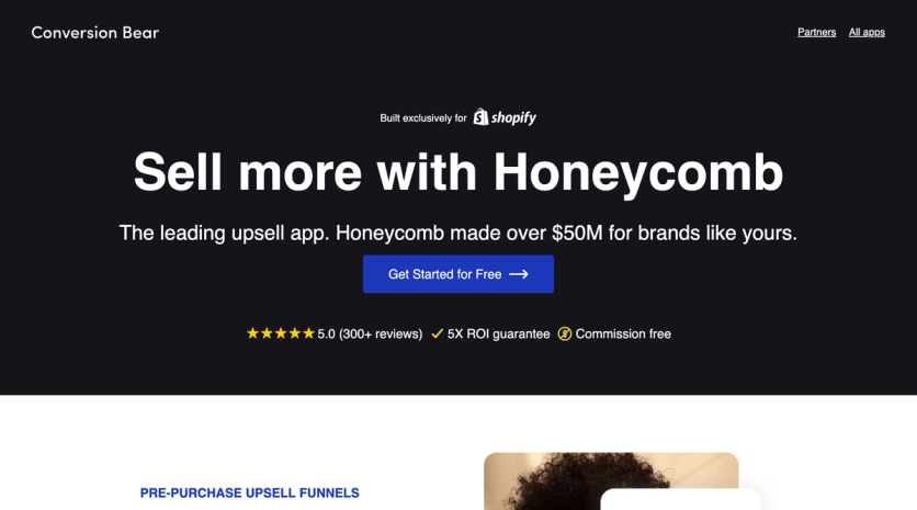 Honeycomb homepage