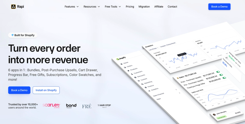 Rapi homepage