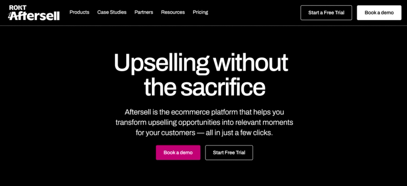 AfterSell homepage