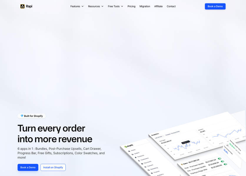 Rapi homepage