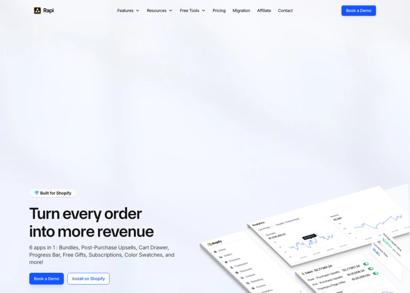Rapi homepage