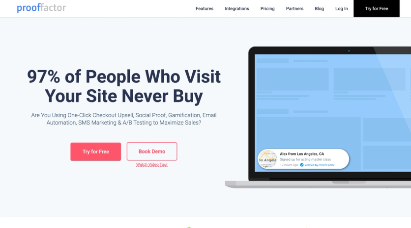 ONE (Proof Factor) homepage