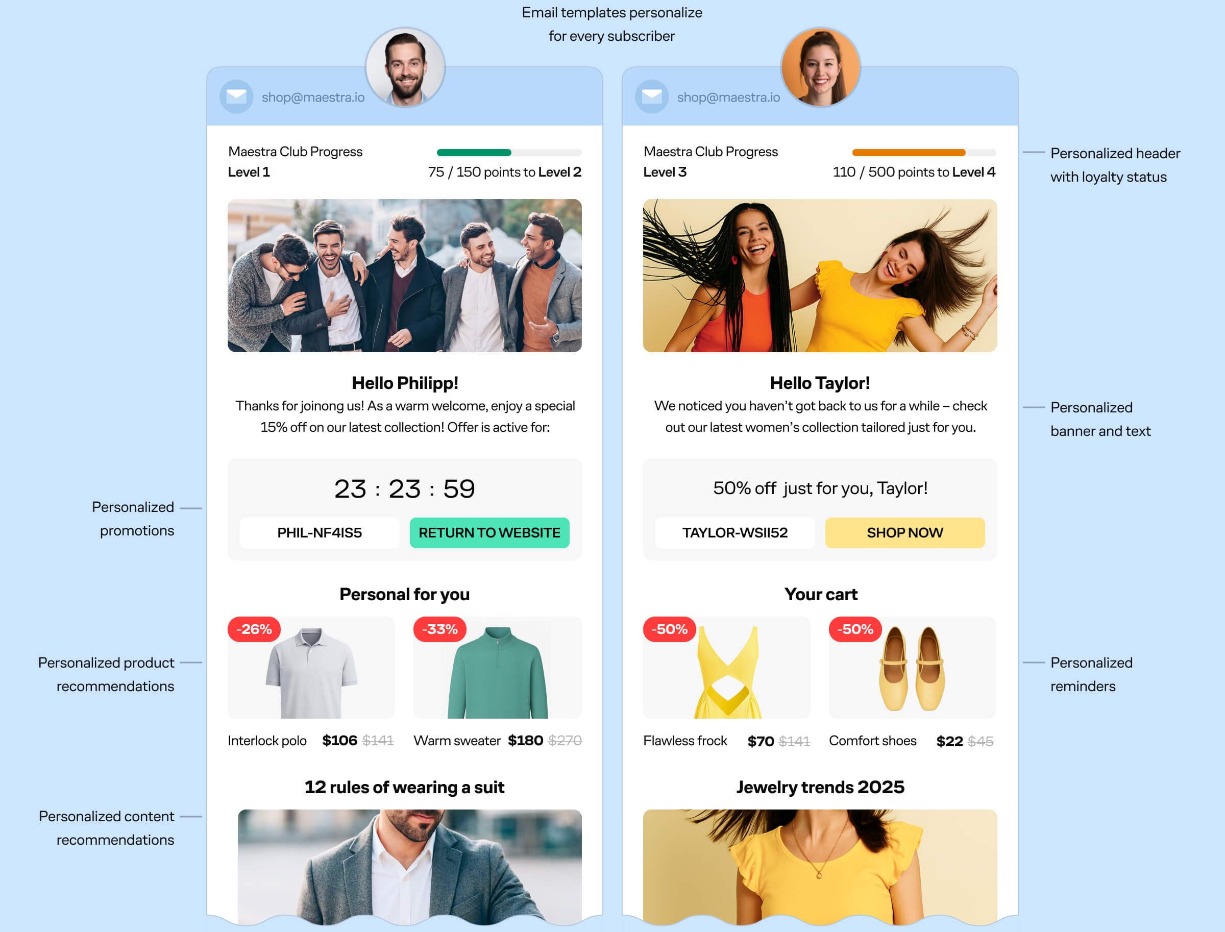 drive engagement with personalized image