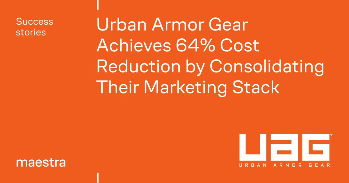 Urban Armor Gear turns an invisible program into a clear one (Maestra case study)