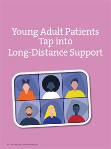 Young Adult Patients Tap into Long-Distance Support