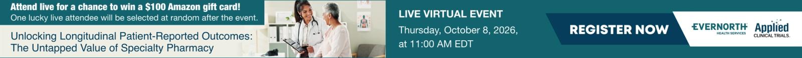 Register Now - Unlocking Longitudinal Patient-Reported Outcomes: The Untapped Value of Specialty Pharmacyocking 