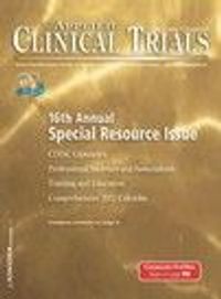 Applied Clinical Trials Digital Edition-12-01-2010