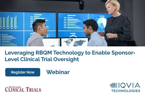 Health Check Rbqm Leveraging RBQM Technology to Enable Sponsor-Level Clinical Trial Oversight