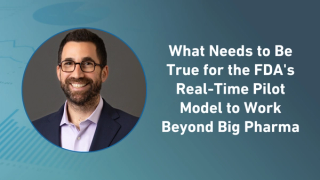 What Needs to Be True for the FDA's Real-Time Pilot Model to Work Beyond Big Pharma