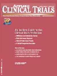 Applied Clinical Trials-11-01-2008
