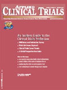 Applied Clinical Trials-11-01-2008