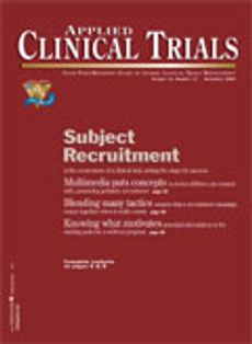 Applied Clinical Trials-11-01-2004