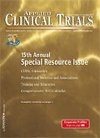 Applied Clinical Trials-12-01-2009
