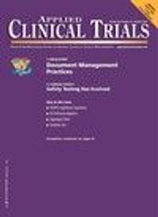 Applied Clinical Trials Digital Edition-10-01-2011