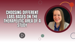 Choosing Different Labs Based on the Therapeutic Area of a Study
