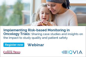 Implementing Risk-based Monitoring in Oncology Trials Sharing case studies and insights on the impact to study quality and patient safety