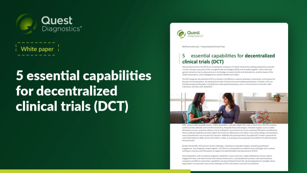 5 Essential Capabilities for Decentralized Clinical Trials