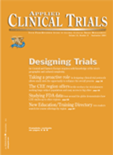 Applied Clinical Trials-09-01-2004