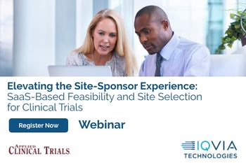Elevating the Site-Sponsor Experience: SaaS-Based Feasibility and Site Selection for Clinical Trials