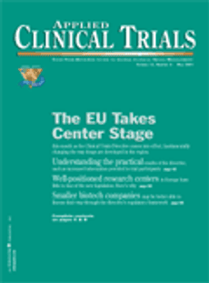 Applied Clinical Trials-05-01-2004
