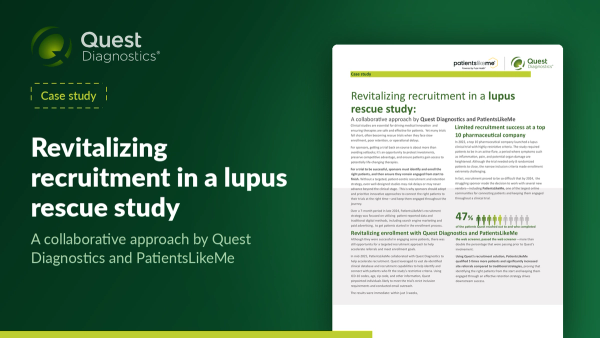 Revitalizing recruitment in a lupus rescue study