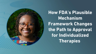 How FDA's Plausible Mechanism Framework Changes the Path to Approval for Individualized Therapies 