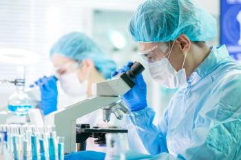 researchers in a lab