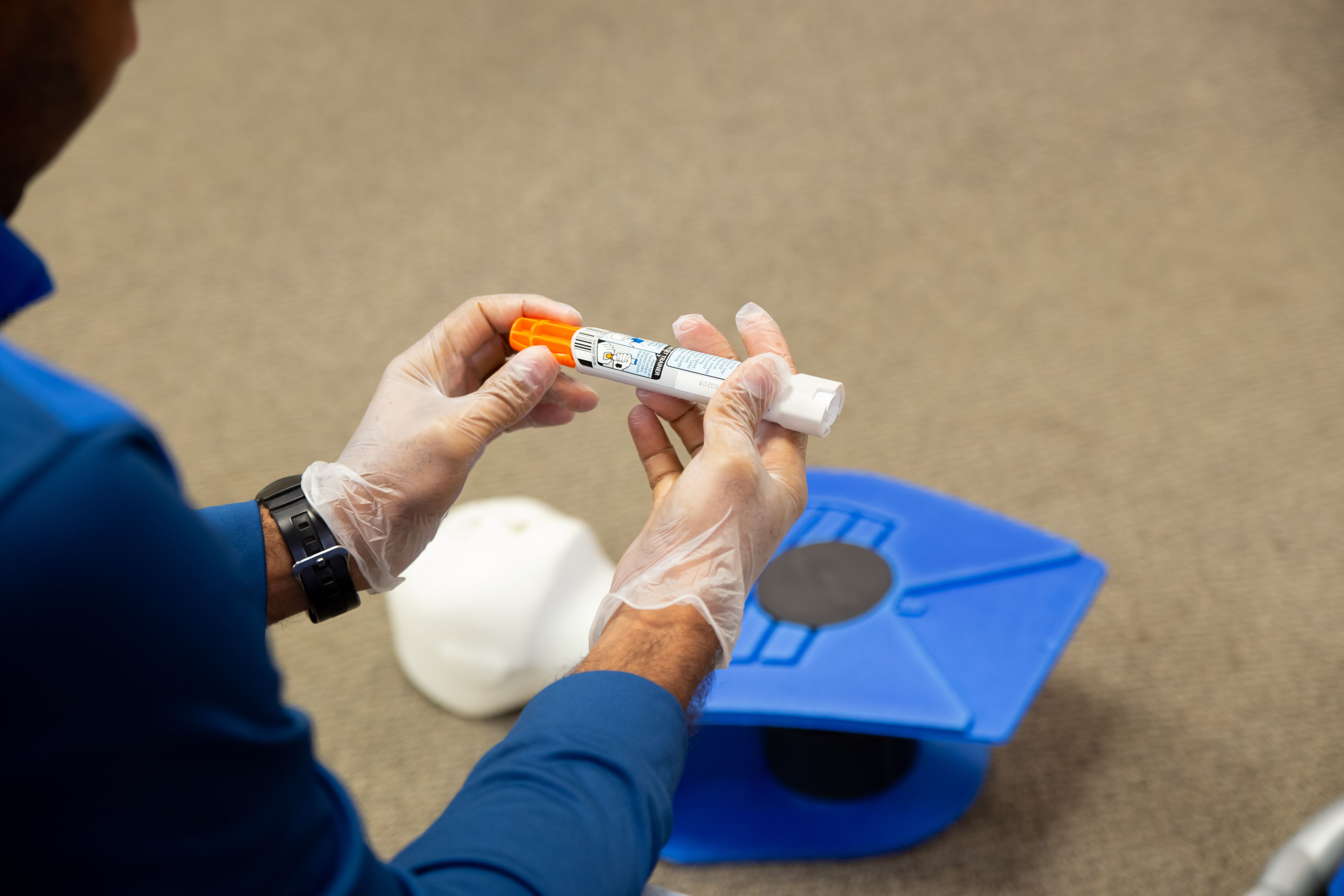 anaphylaxis training. | Image Credit:  Flex_Point_Security -  stock.adobe.com 