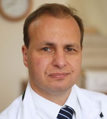 Rafal Dziadziuszko, MD, PhD, is presenting results today at ESMO GI that show the next-generation KRAS inhibitor calderasib produced remarkable PFS results in patients previously untreated for KRAS G12C-mutated colorectal cancer, when combined with cetuximab and chemotherapy. | Image: ESMO