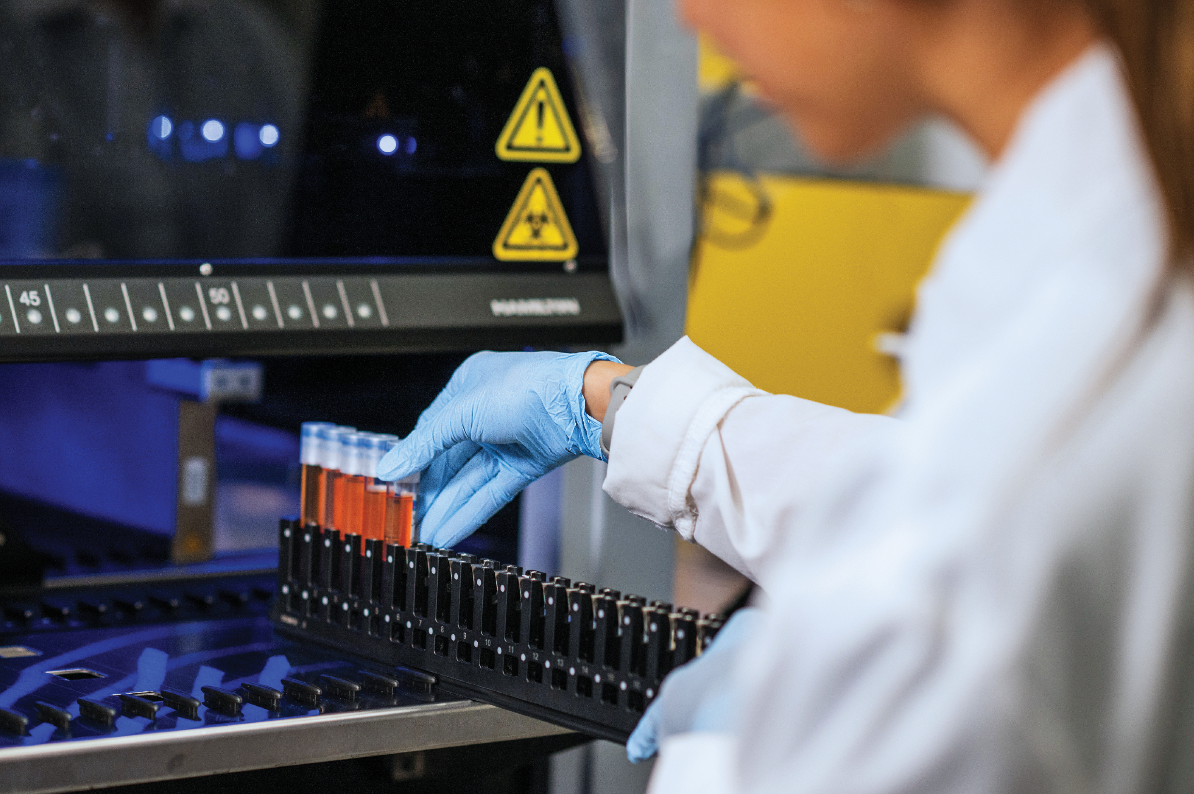 Blood sample lab | Image credit: Caris Life Sciences
