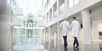 Image of a hospital corridor