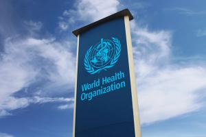 World Health Organization sign | Image credit: CURIOS – stock.adobe.com
