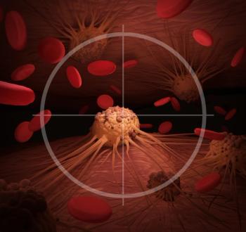 Target on leukemia cell