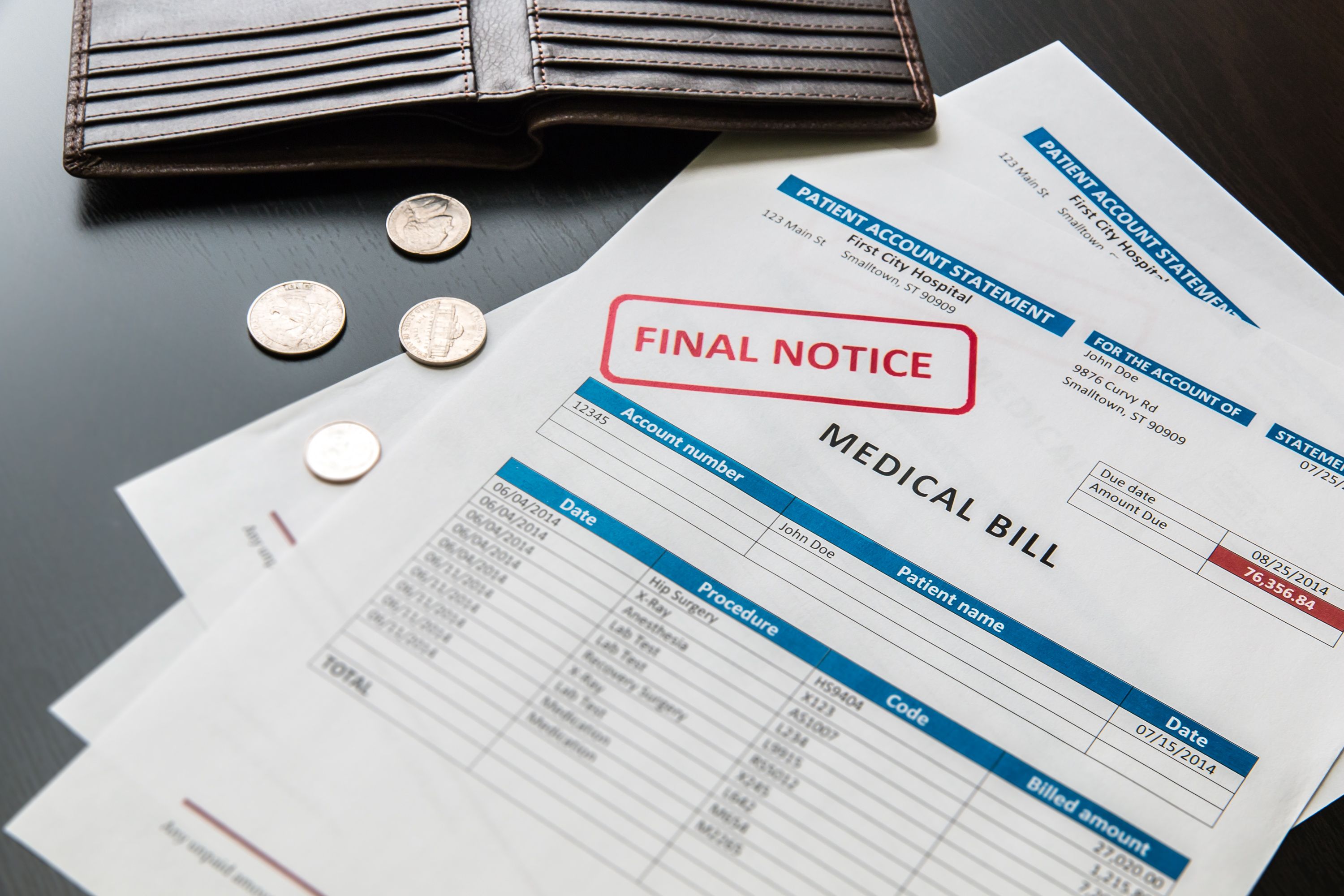 Medical bill, rising medical cost concept | Image credit: volgariver - stock.adobe.com