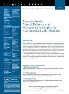 Alopecia Areata: Clinical Evidence and Managed Care Insights for FDA-Approved JAK Inhibitors